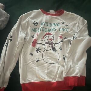 Festive Snowman Sweatshirt